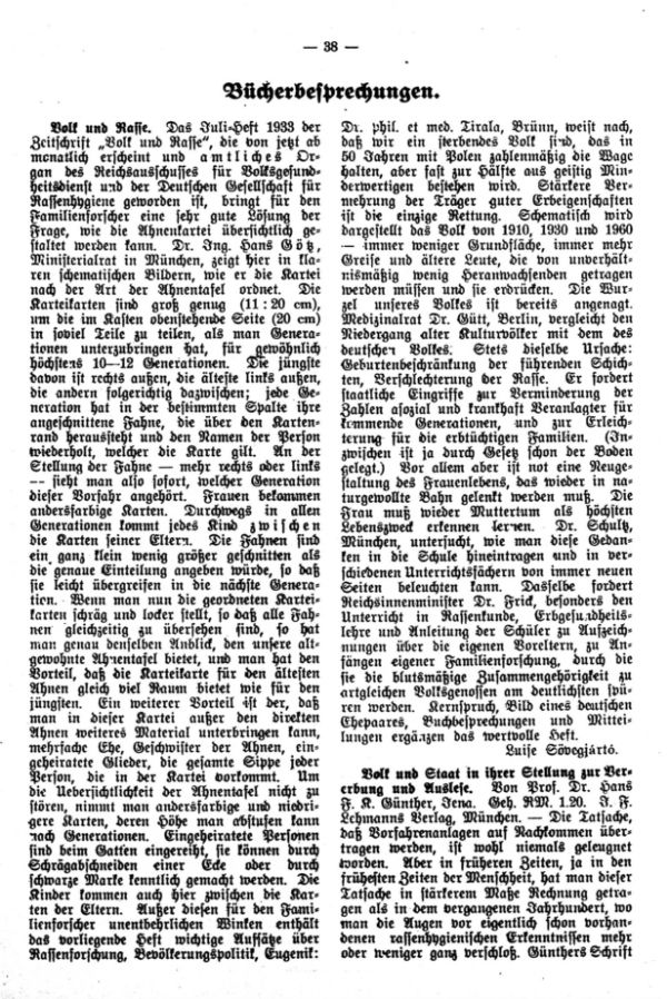 Bücherbesprechungen