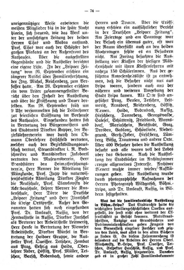 Ausstellung für Familienforschung und Familienkunde - 2