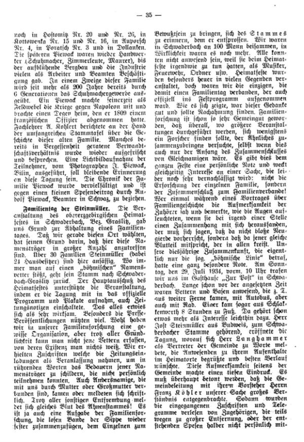 Familientag der Steinmüller