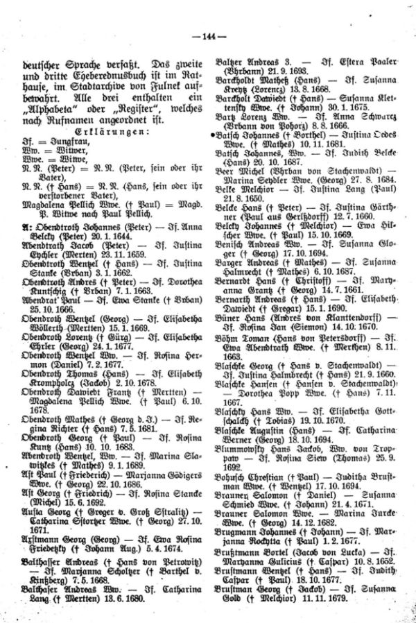 Das 'andere' und das 'dritte' Eheberednus-Buch der Stadt Fulnek - 2