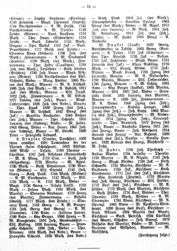 Zur Familiengeschichte von Zlabings - 4