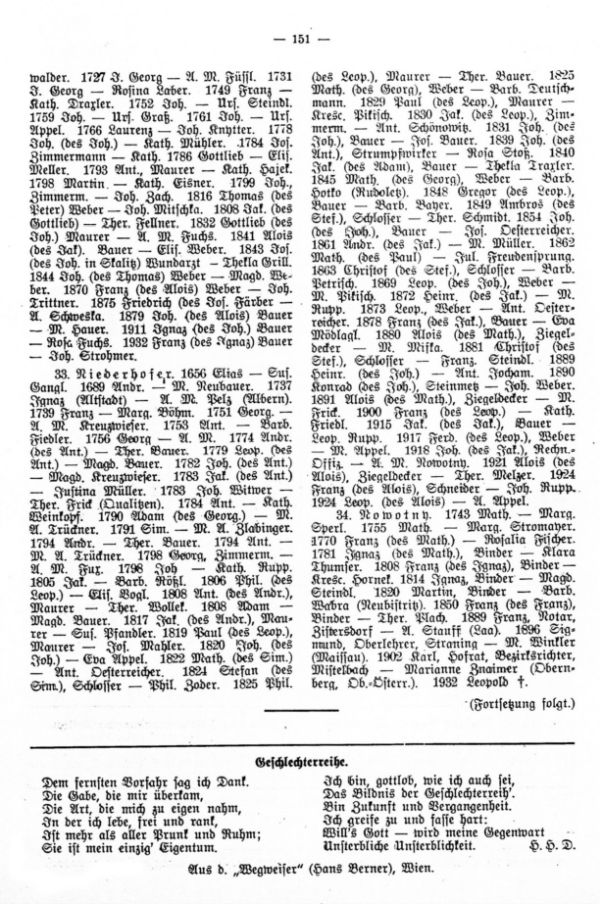 Zur Familiengeschichte von Zlabings - 6