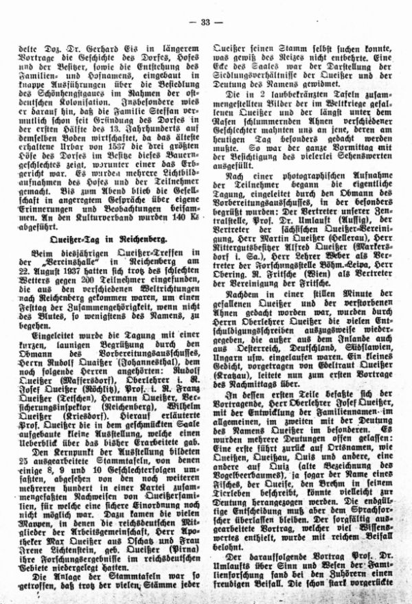 Queißer-Tag in Reichenberg