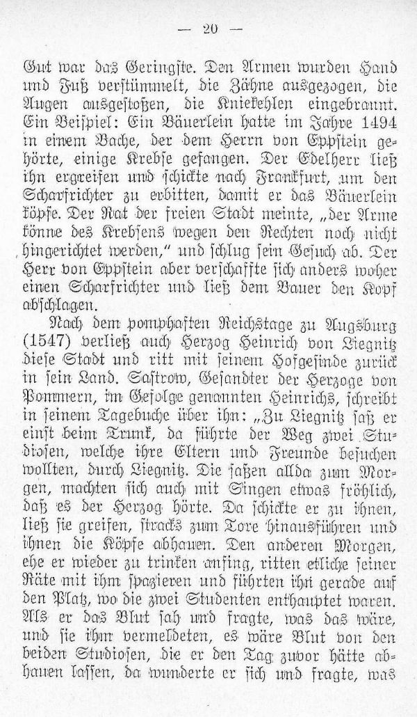 Übermut umd Mißbrauch der Gewalt von Seite der Mächtigen