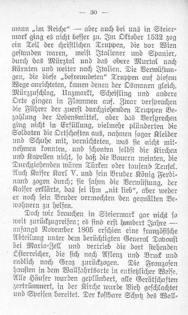Leiden der Bauern und Bürger durch Abgaben, Bettel, Räuberherden u.s.w.