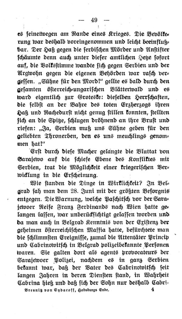 III. Kapitel:  Auf dem Weg zum Weltkrieg